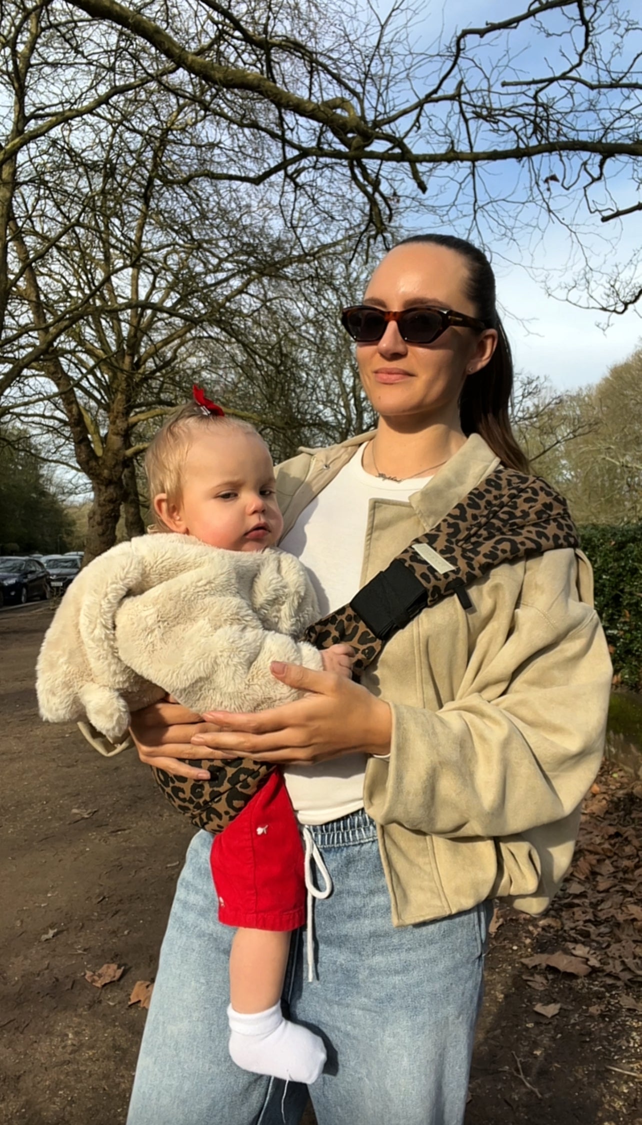 Bambidoos Baby & Toddler Hip Carrier - Leopard Print